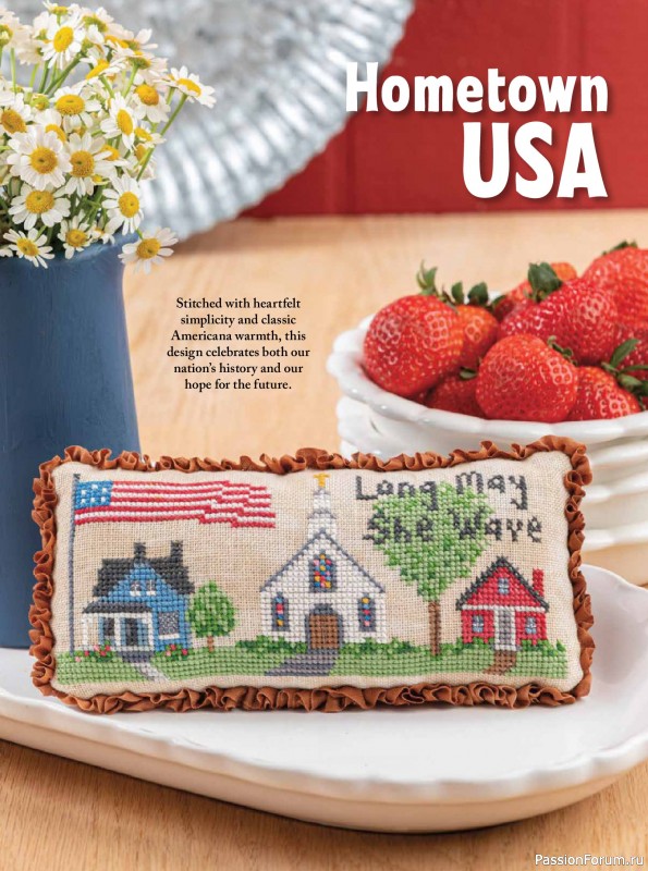 Коллекция вышивки в журнале &laquo;Just CrossStitch - Summer 2026&raquo;