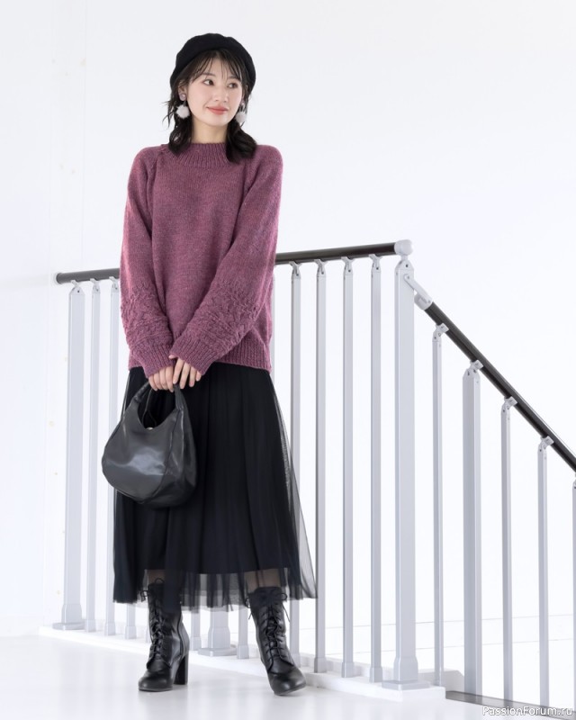 Вязаные модели в журнале «Knit Ange - Winter 2024»