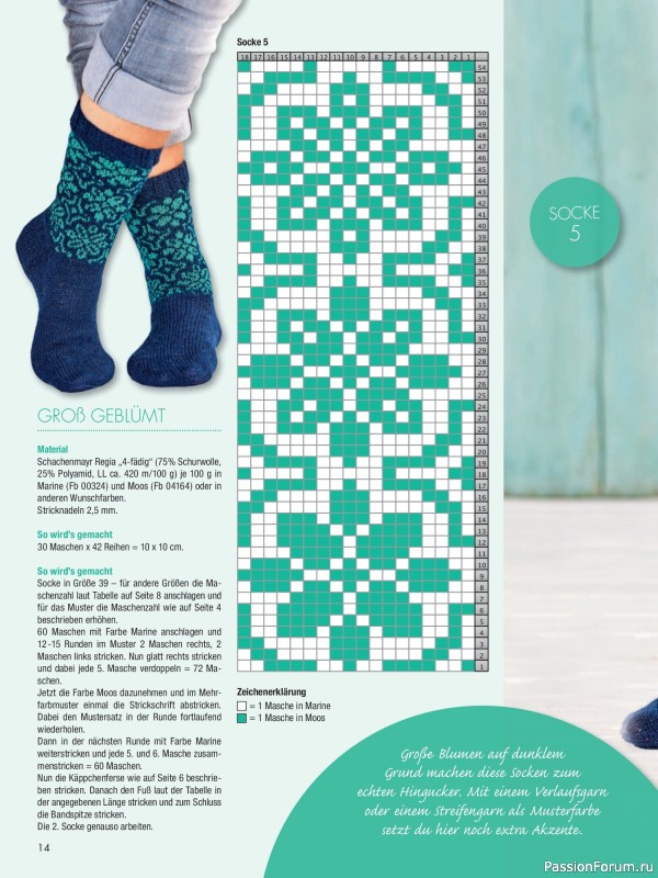 Вязаные модели в журнале «Sandra Sonderheft SA339 2026Sandra - Socken»