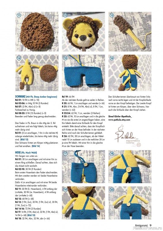 Вязаные проекты в журнале «Hakeln Best of Amigurumi №19 2025»