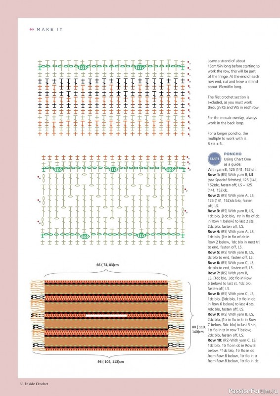 Вязаные проекты в журнале «Inside Crochet №155 2023»