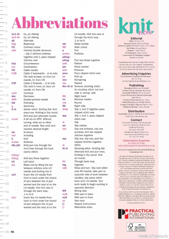 Вязаные проекты в журнале «Knit Now №189 2025»