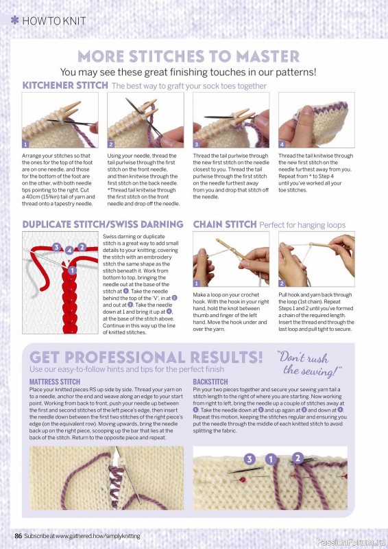 Вязаные проекты в журнале «Simply Knitting №238 2023»