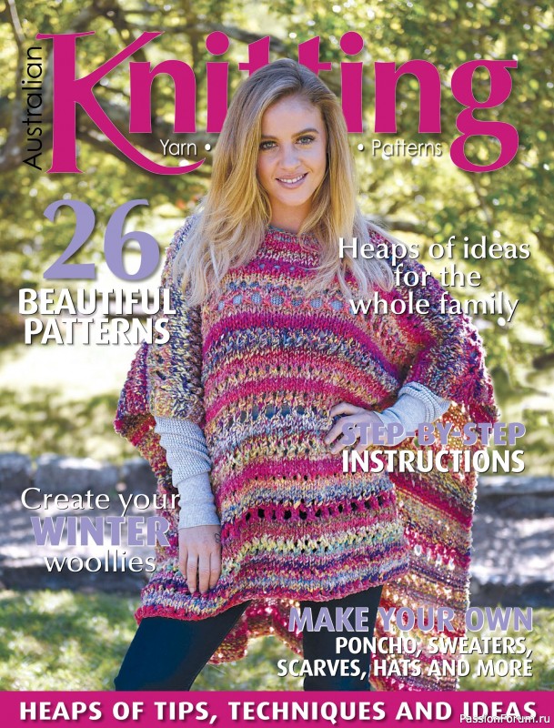 Вязаные модели спицами в журнале «Australian Knitting Vol.18 №2 2026» Вязаные модели спицами в журнале «Australian Knitting Vol.18 №2 2026»