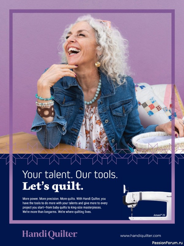 Коллекция проектов для рукодельниц в журнале &laquo;American Patchwork & Quilting №199 2026&raquo;