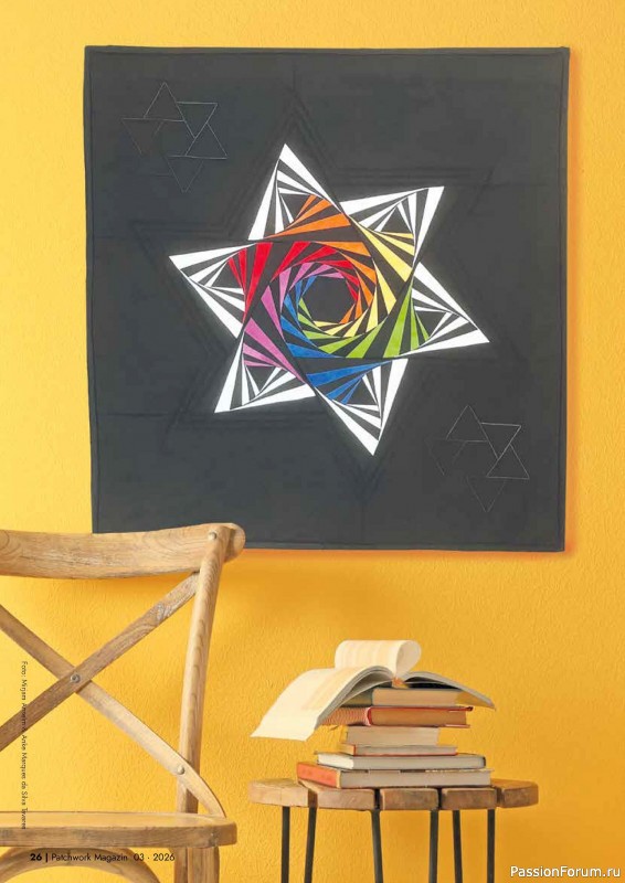 Коллекция проектов для рукодельниц в журнале &laquo;Patchwork das Magazin №3 2026&raquo;