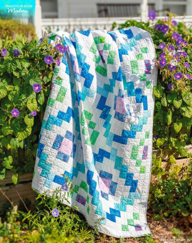 Коллекция проектов для рукодельниц в журнале «Quilter's World - Spring 2026»