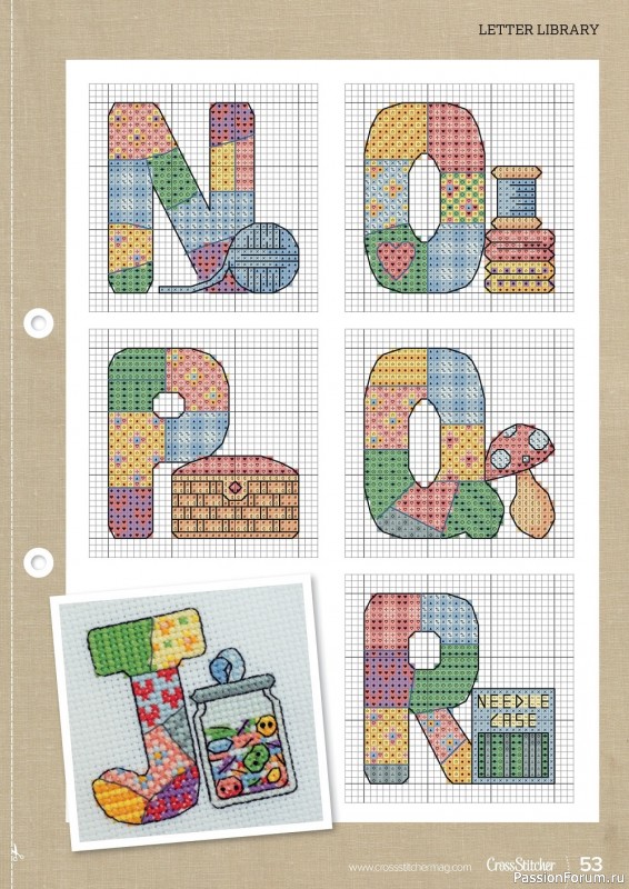 Коллекция вышивки в журнале «CrossStitcher №386 2022»