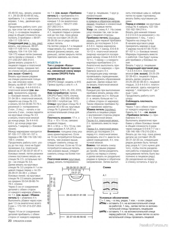 Вязаные модели в журнале &laquo;Creazion №2 2026&raquo;