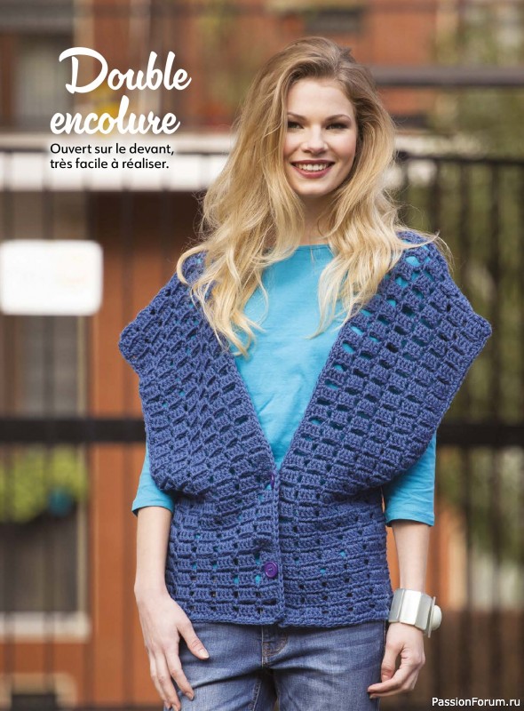 Вязаные проекты крючком в журнале «Crochet a porter - Novembre 2025-Janvier 2026»
