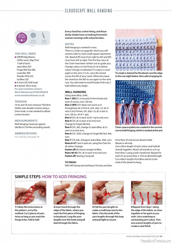 Вязаные проекты крючком в журнале &laquo;Simply Crochet №174 2026&raquo;