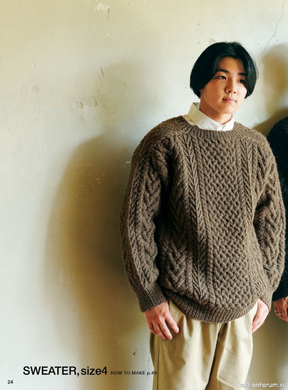 Вязаные проекты в книге «Aran knits for a lifetime»
