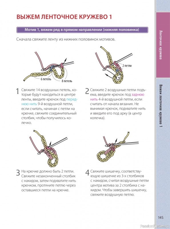 Вязаные проекты в книге &laquo;Ажурное вязание крючком&raquo;. Продолжение
