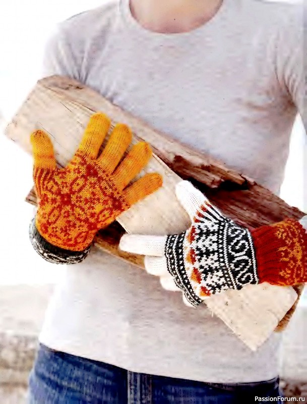 Вязаные проекты в книге «Fearless Fair Isle Knitting». Продолжение