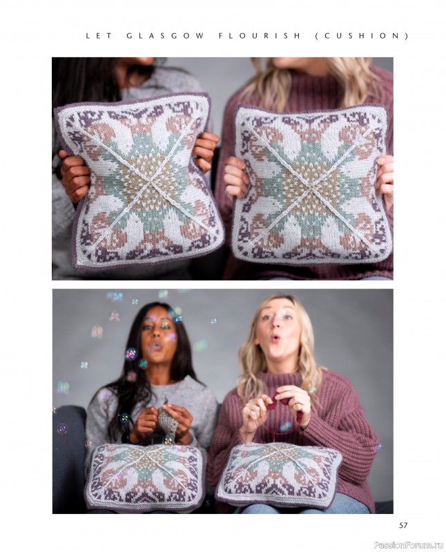 Вязаные проекты в книге «Knitting Season».