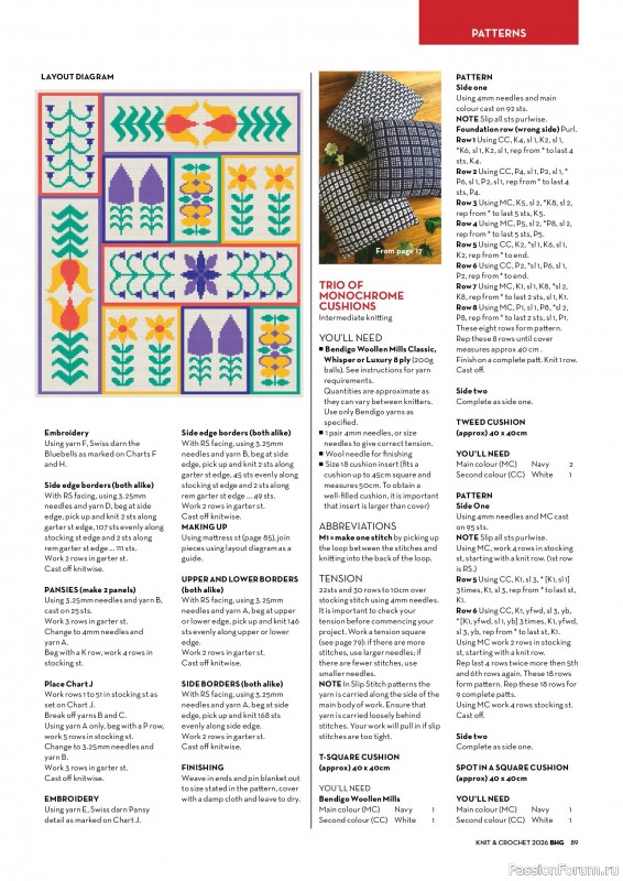 Вязаные проекты в журнале «Better Homes & Gardens Specials №7 2026»