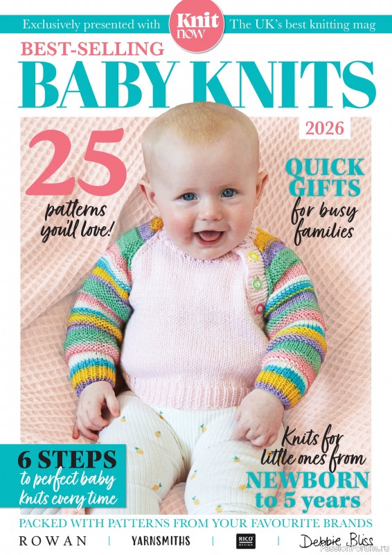 Вязаные проекты в журнале &laquo;Knit Now №196 2026&raquo;. Часть 2