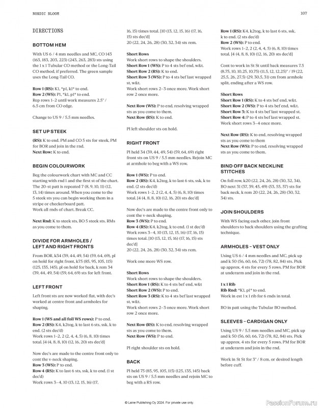 Вязаные проекты в журнале &laquo;Laine Nordic Knits 2024&raquo;. Продолжение