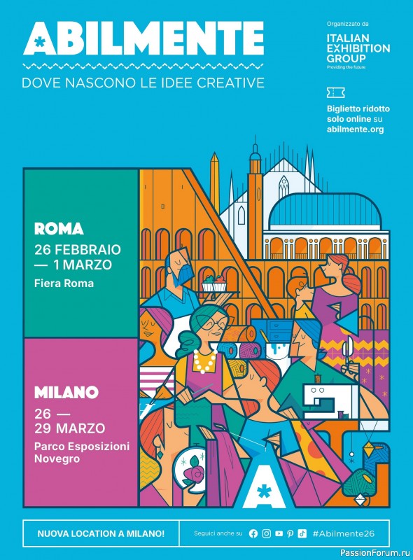 Вязаные проекты в журнале &laquo;Motivi all'Uncinetto Borse №1 2026&raquo;