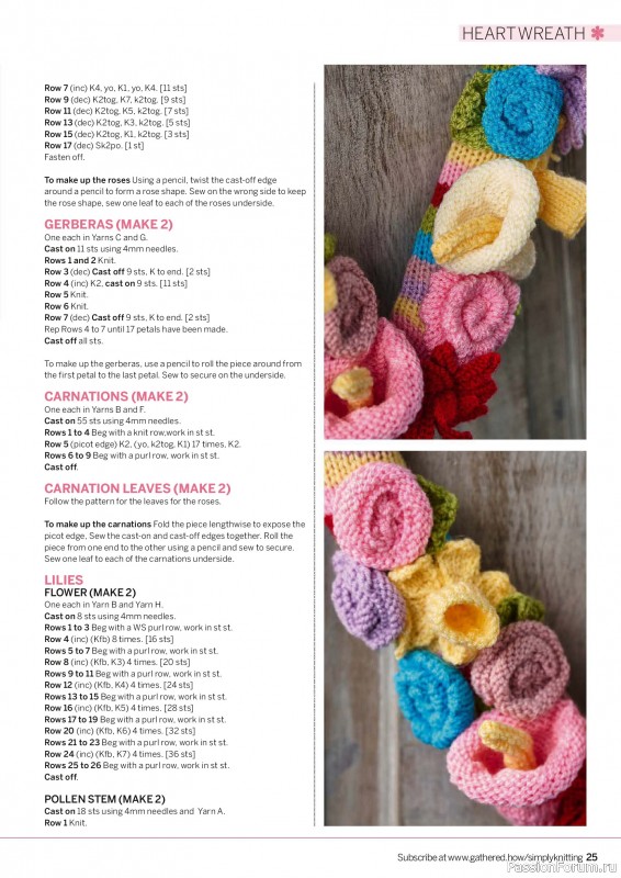 Вязаные проекты в журнале «Simply Knitting №279 2026»