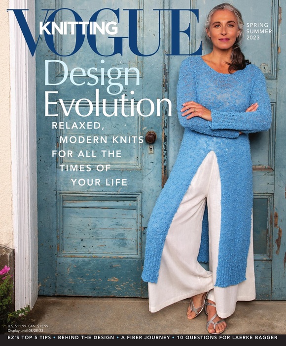 Вязаные модели в журнале «Vogue Knitting – Spring-Summer 2023»