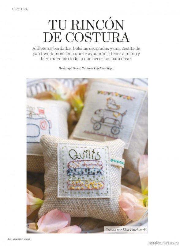 Коллекция проектов для рукодельниц в журнале &laquo;Labores del hogar №796 2026&raquo;