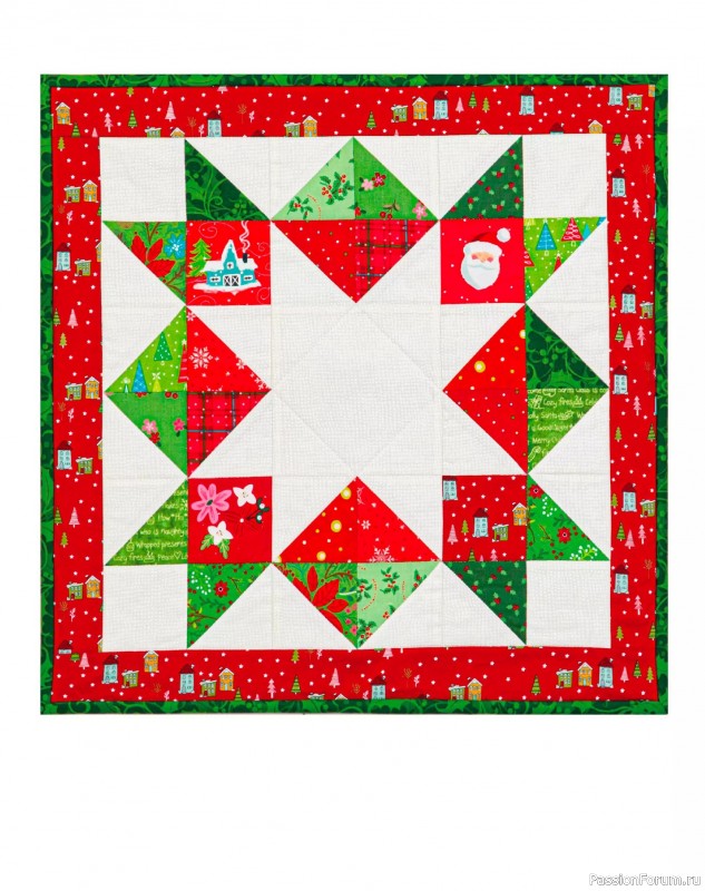 Коллекция проектов для рукодельниц в журнале «Quilter's World - Winter 2025»