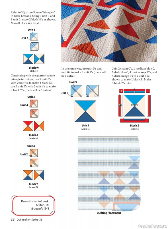 Коллекция проектов для рукодельниц в журнале «Quiltmaker №224 2026»
