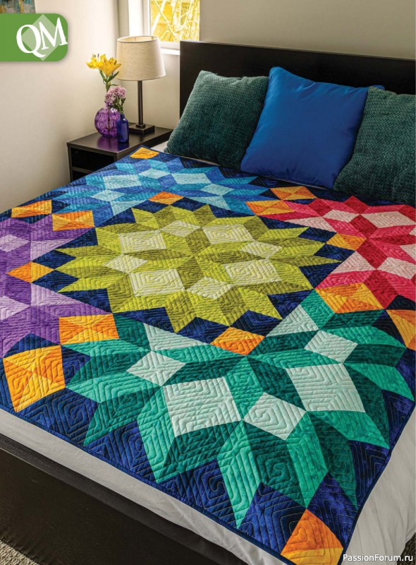 Коллекция проектов для рукодельниц в журнале «Quiltmaker №224 2026»