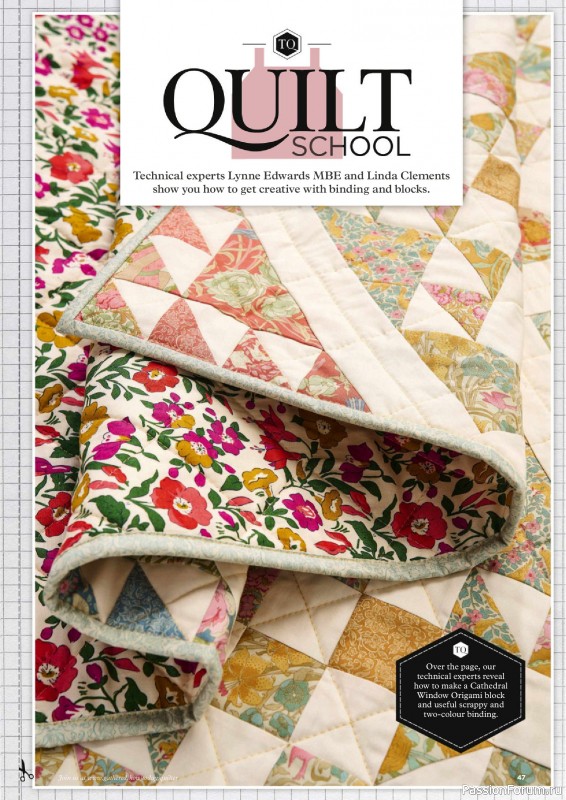 Коллекция проектов для рукодельниц в журнале «Todays Quilter №142 2026»