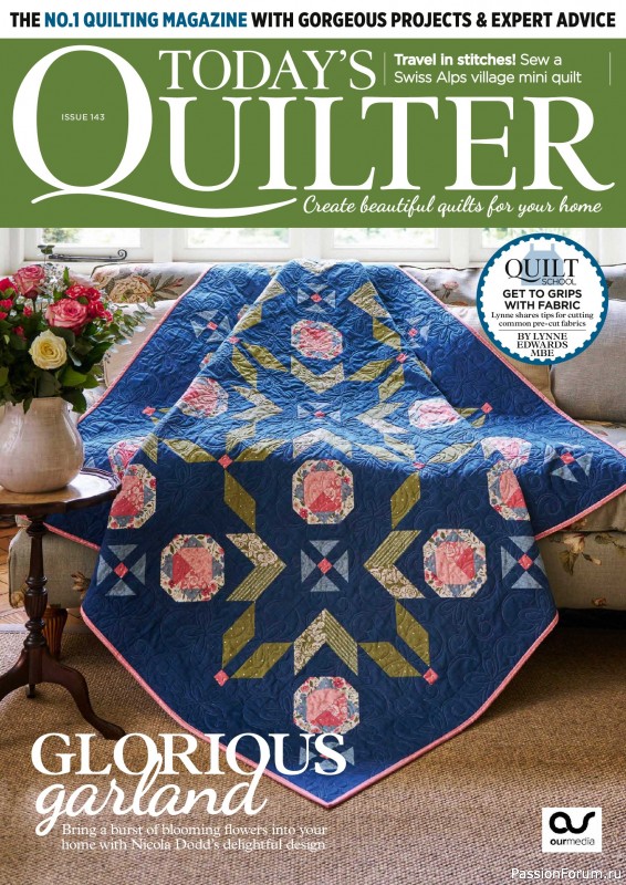 Коллекция проектов для рукодельниц в журнале &laquo;Todays Quilter №143 2026&raquo;