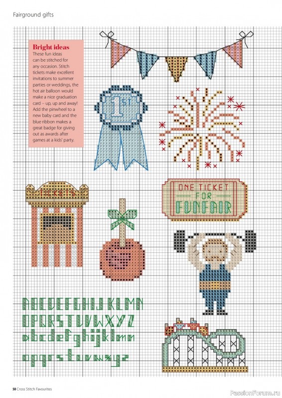 Коллекция вышивки в журнале «Cross Stitch Favourites - Summer 2023»