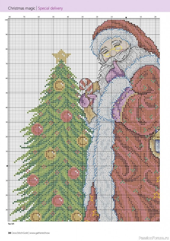 Коллекция вышивки в журнале «Cross Stitch Gold - Christmas Collection 2023»