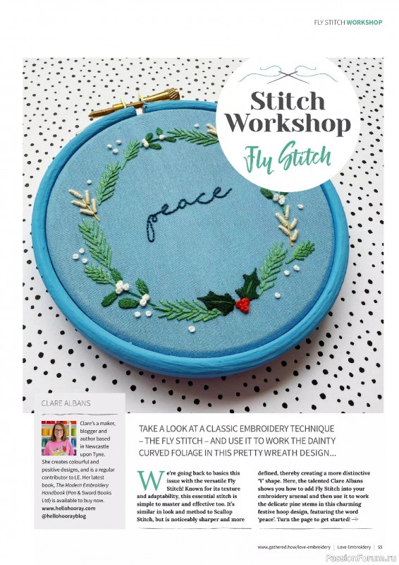 Коллекция вышивки в журнале «Love Embroidery №73 2025»