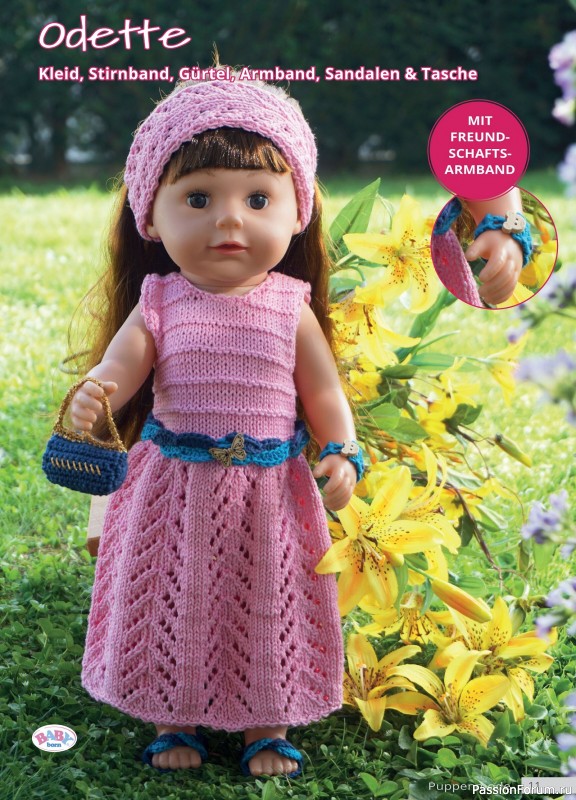 Вязаные модели для детей в журнале &laquo;Andrea Kreativ №6 2025&raquo;