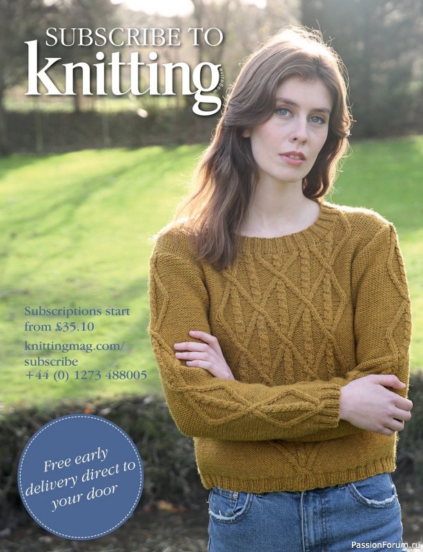 Вязаные модели спицами в журнале «Knitting №239 2023»