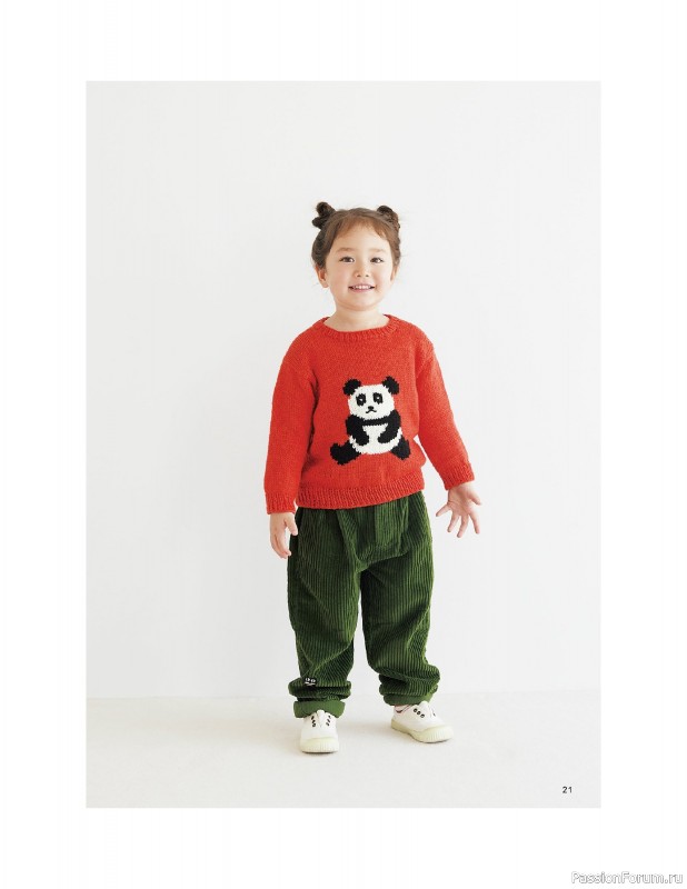 Вязаные модели в книге «Children's Knitwear»