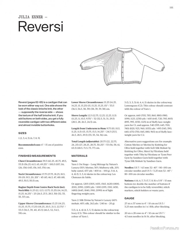 Вязаные модели в журнале «Laine Magazine №24 2025 Spring». Продолжение