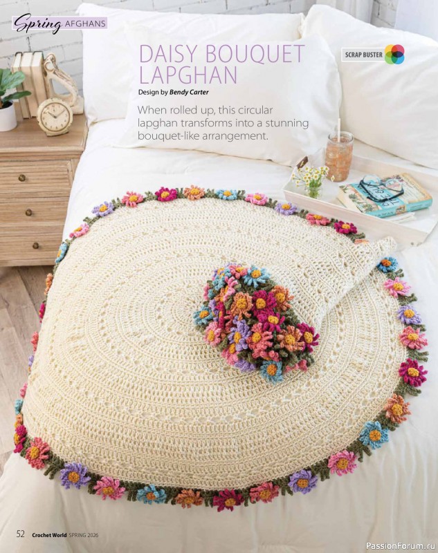 Вязаные проекты крючком в журнале &laquo;Crochet World - Spring 2026&raquo;