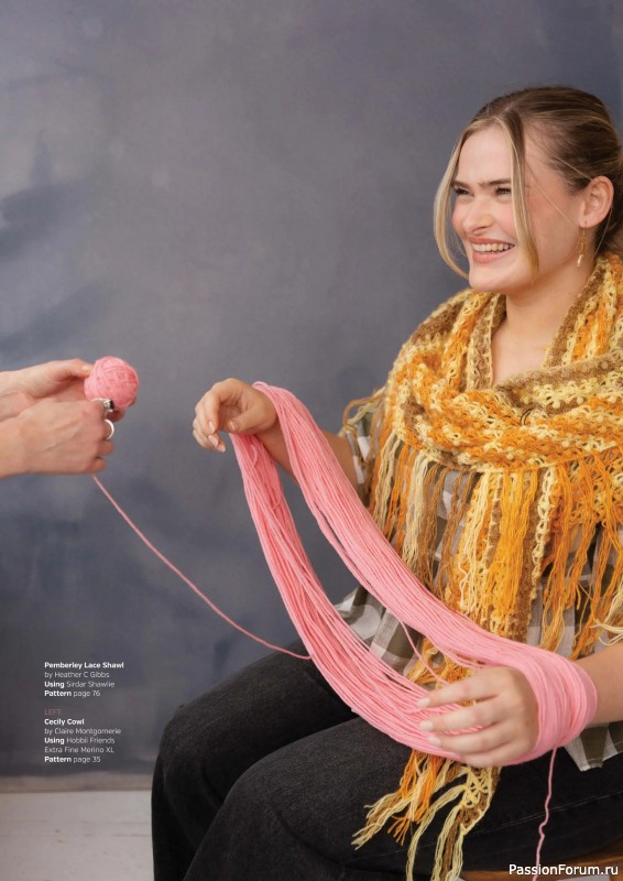 Вязаные проекты крючком в журнале &laquo;Inside Crochet №187 2026&raquo;