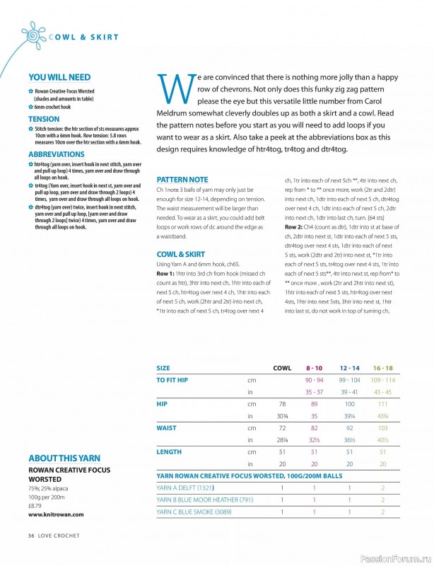 Вязаные проекты крючком в журнале &laquo;Love Crochet №32 2026&raquo;