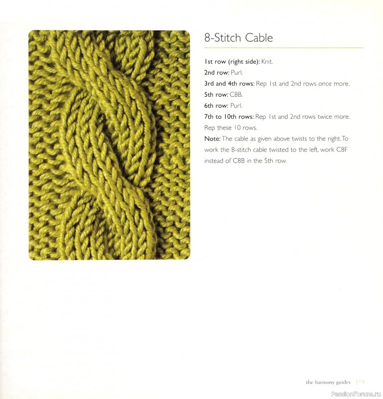Вязаные проекты в книге «Cables & Aran Stitches-250 to Knit». Продолжение