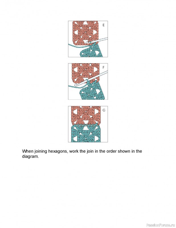 Вязаные проекты в книге «Crochet Modular Blankets». Продолжение