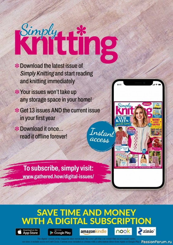 Вязаные проекты в журнале «Simply Knitting №280 2026»