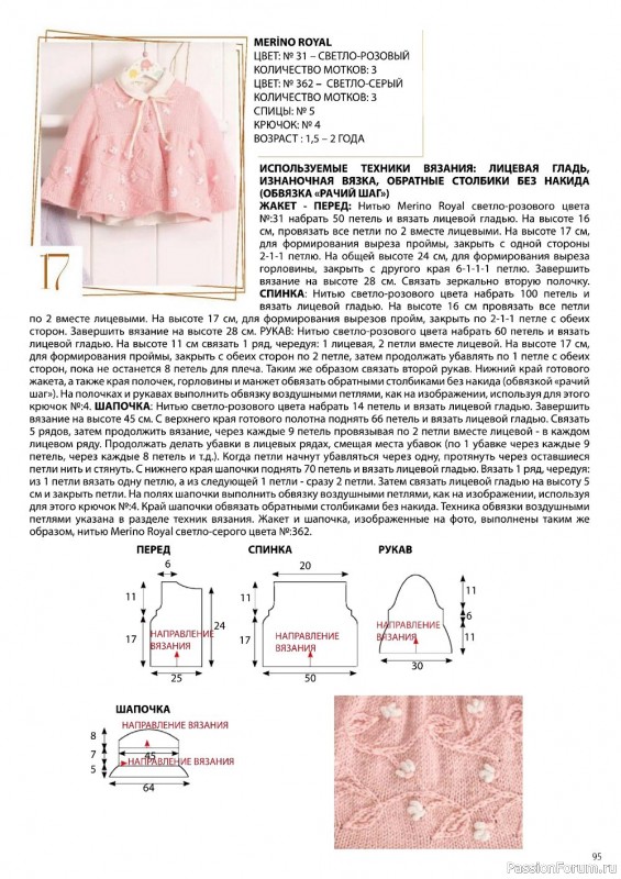 Вязаные проекты в журнале «Alize Hand Knitting WM-1 2019/2020»