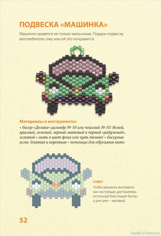 Коллекция проектов для рукодельниц в книге «30 подарков из бисера»