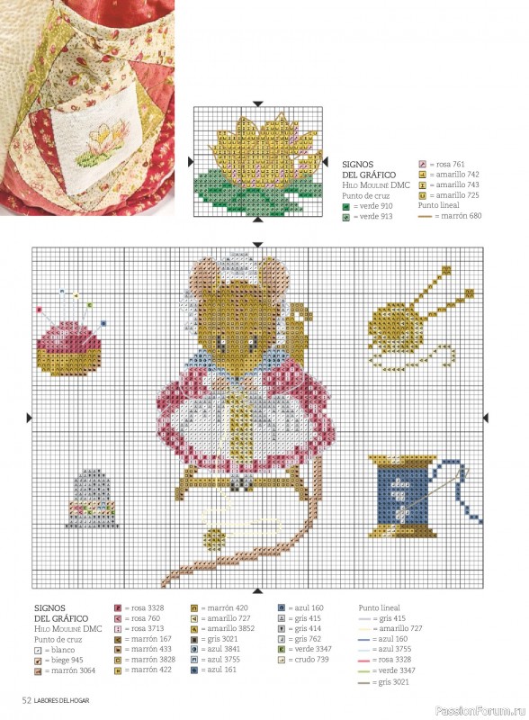 Коллекция проектов для рукодельниц в журнале «Labores del hogar №792 2025»