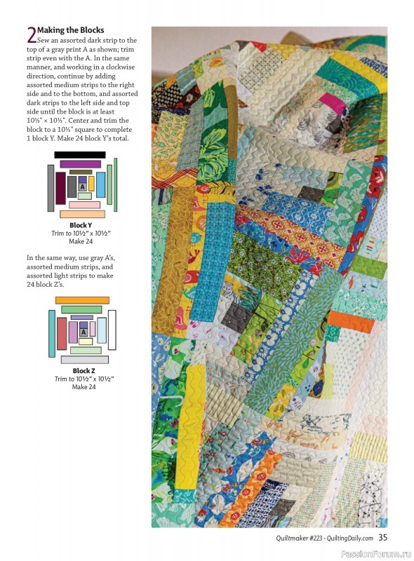 Коллекция проектов для рукодельниц в журнале «Quiltmaker - Winter 2026»