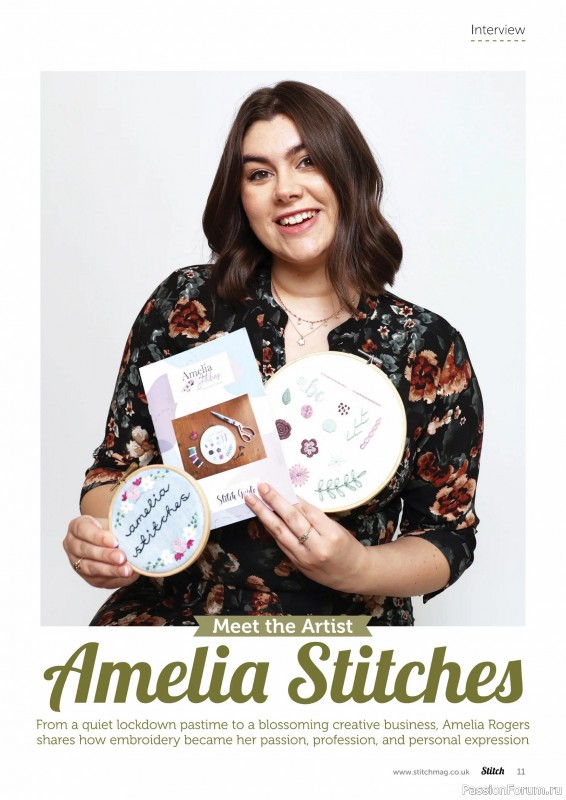 Коллекция проектов для рукодельниц в журнале «Stitch Magazine №158 2025»