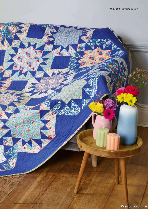 Коллекция проектов для рукодельниц в журнале «Todays Quilter №126 2025»